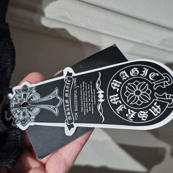 LONG SLEEVE WITH CHROME HEARTS LOGO AND DECALS - Picture 4 of 5